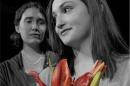 Actors during performance