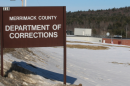 Sign at entrance of Merrimack County Jail, New Hampshire