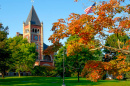 UNH campus in the fall