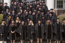 UNH Law students standing for a graduation picture