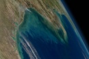 Shot from space of the Gulf of Mexico