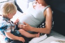 mother with toddler