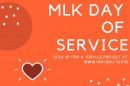 UNH MLK Day of Service Poster