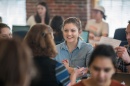 Psychology students in the classroom at UNH Manchester