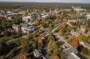 Ariel view of campus 