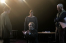 David Richman rehearses Lives of Tiresias at UNH 