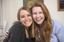  Emily Bourne with Avary Thorne, associate coordinator of women’s and gender studies