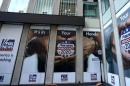 Photo showing marquees promoting Fox News