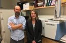 Stuart Grandy, professor of soil biogeochemistry and fertility, and Paula Mouser, associate professor of civil and environmental engineering, have received a two-year USDA equipment grant for $323,025 to purchase an ultra-high-performance high resolution liquid chromatography-tandem mass spectrometry instrument (UHPLC-MS/MS) similar to the instrument here.