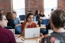 Students in class at UNH Manchester