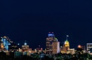 San Antonio, Texas skyline at night