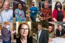 montage of faculty award winners