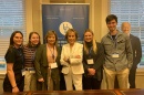 UNH group with Valerie Biden