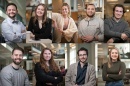 montage of photos of nine student fellows