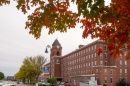 UNH Manchester building in fall