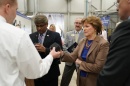 Sethuraman Panchanathan, director of the National Science Foundation (NSF), and U.S. Sen. Jeanne Shaheen at the Olson Center