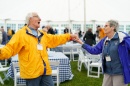 Couple dancing at reunion