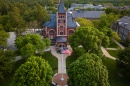 Thompson Hall in winter