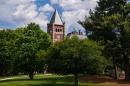 Summer photo of Thompson Hall