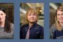 COLA headshots of Amy Michael, Mike Alvarez, and Laure Barillas