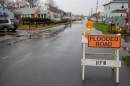 Flooded road