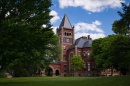 Summer view of Thompson Hall