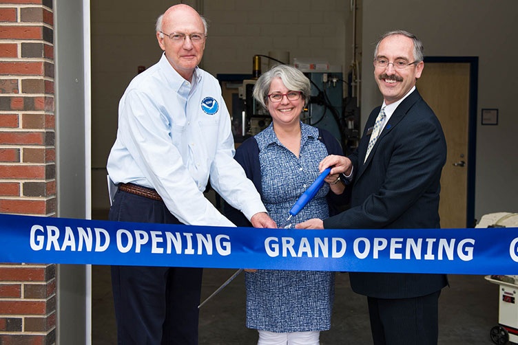 grand opening of the Jere A. Chase Ocean Engineering Laboratory Expansion