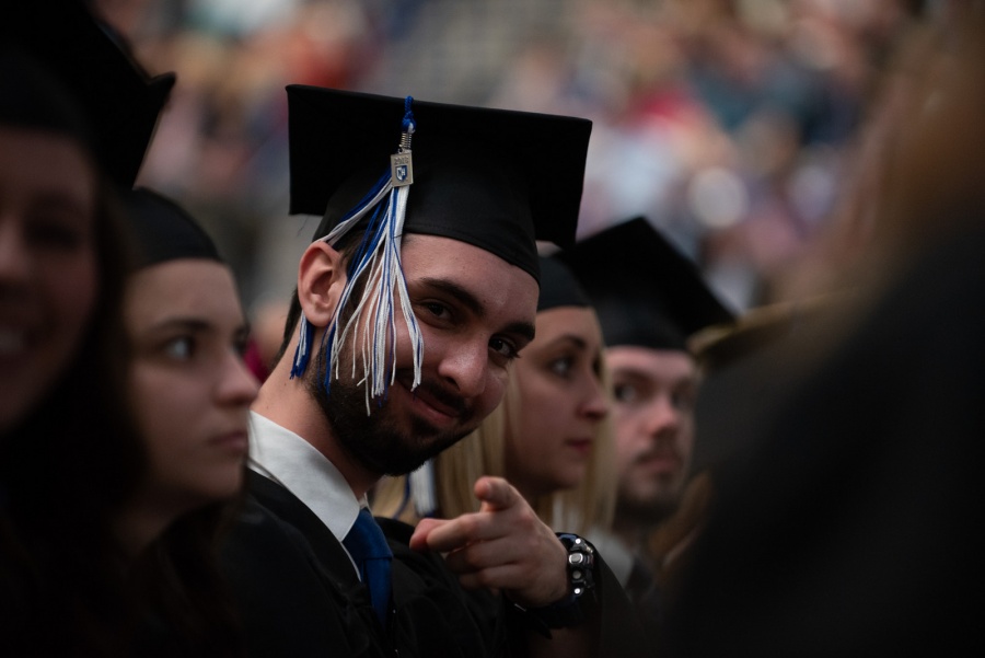 UNH faculty at Honors Convocation 2018
