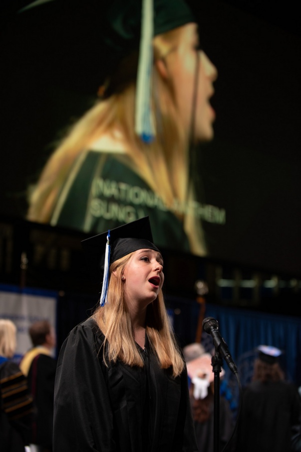 UNH faculty at Honors Convocation 2018