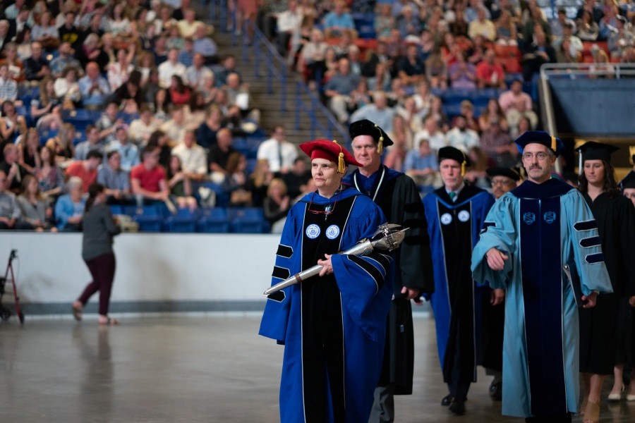 UNH faculty at Honors Convocation