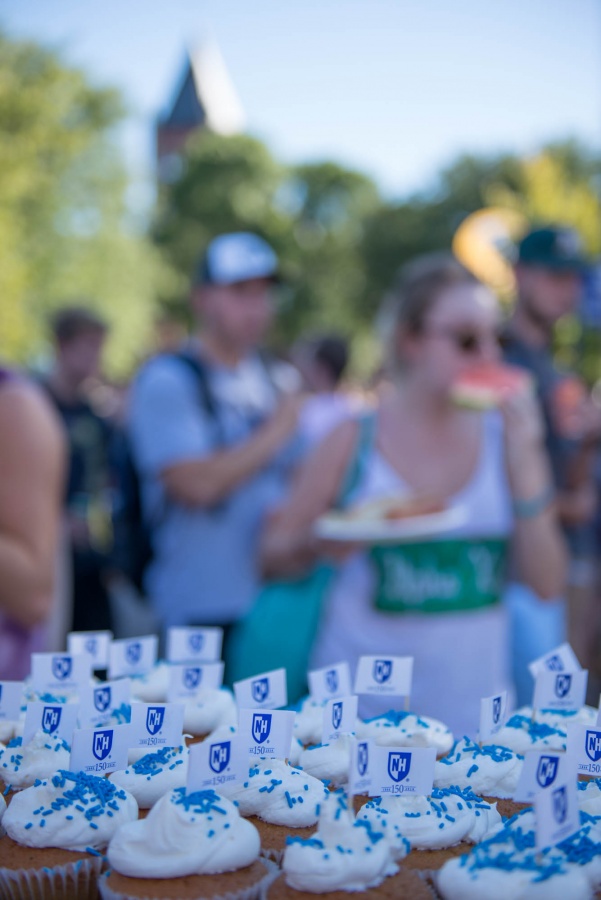 UNH University Day cupcakes