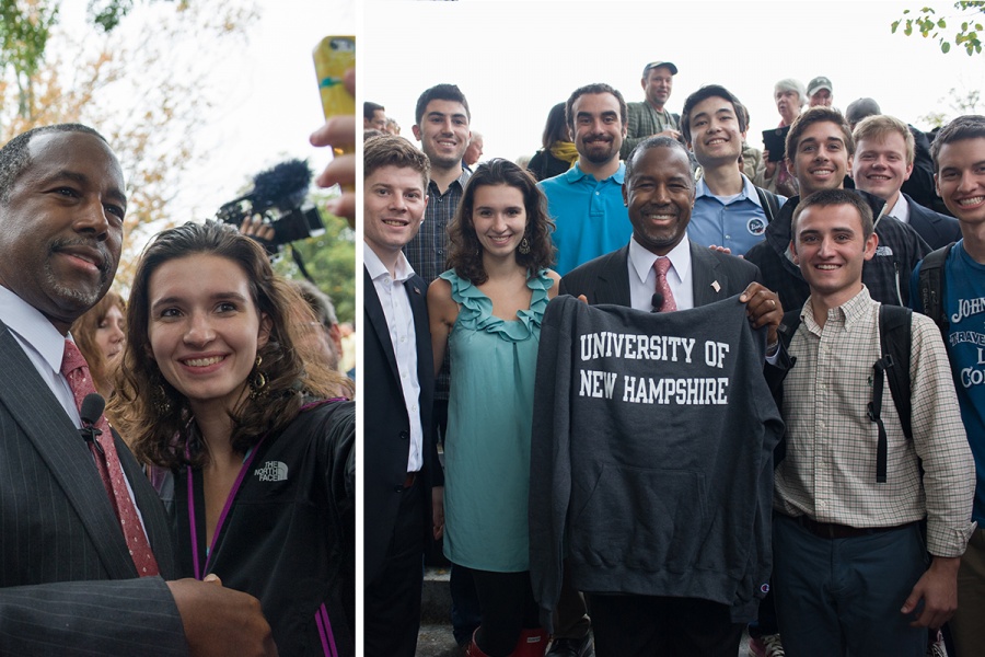 Ben Carson Visits UNH