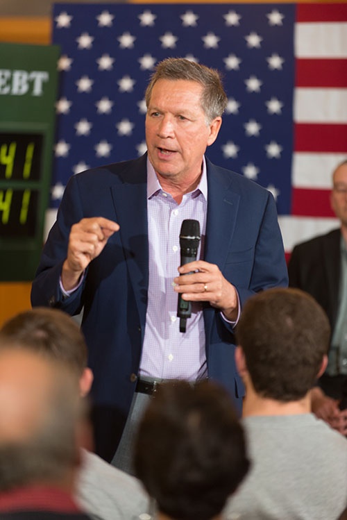 John Kasich at UNH