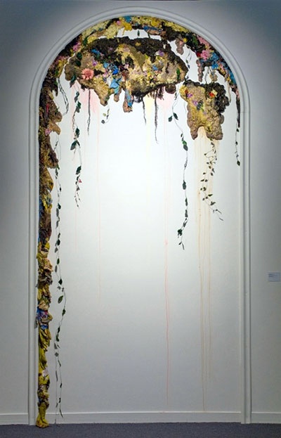 Living Paint, an installation by UNH alum Sarah Meyers Brent '07