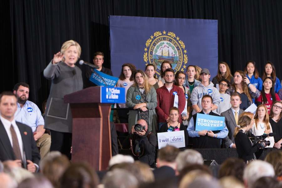 Hillary Clinton at UNH