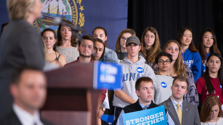 Hillary Clinton at UNH