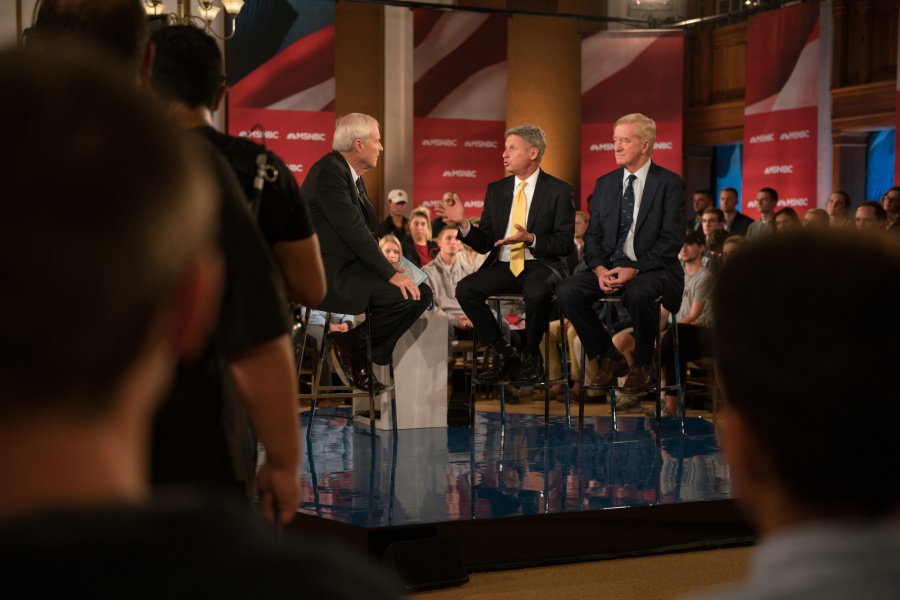 A live airing of MSNBC's "Hardball with Chris Matthews" from University of New Hampshire
