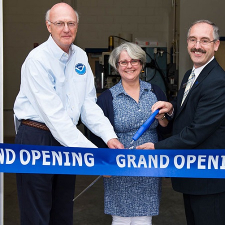 grand opening of the Jere A. Chase Ocean Engineering Laboratory Expansion
