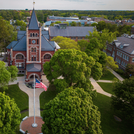 A view of UNH's campus
