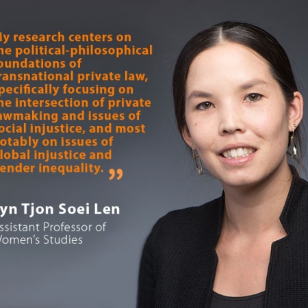 Lyn Tjon Soei Len, UNH Assistant Professor of Women’s Studies, and quote