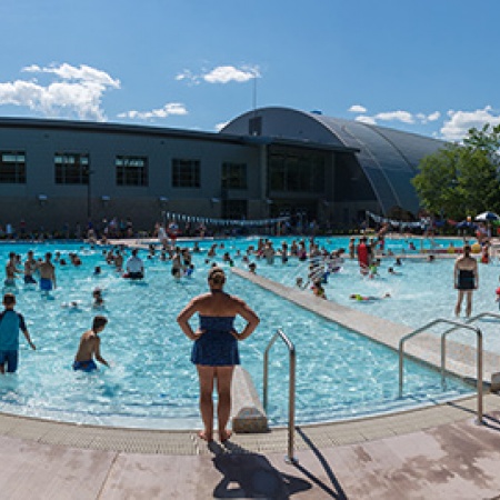 UNH's new outdoor pool opening