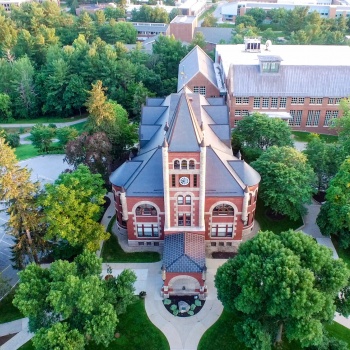 UNH campus aerial view
