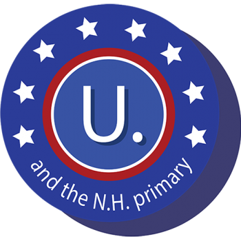 U. and the NH primary button