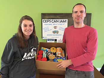 UNH students hosting canned food drive