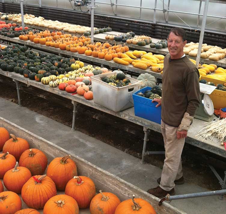 UNH researcher and plant developer Brent Loy