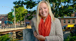 Former Krempels Center intern Abby Normandeau '12