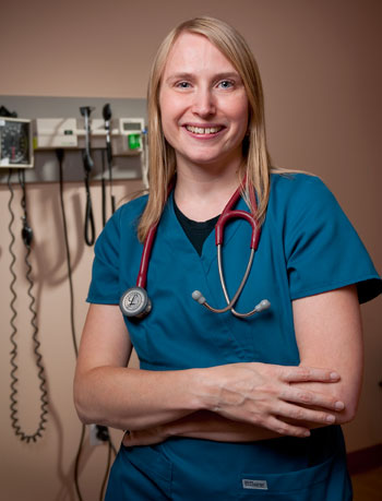 A graduate of the Direct Entry Master's in Nursing program, career changer Jannett Levine '00, '06G has emerged as a key player in Goodwin Community Health's quality improvement efforts.