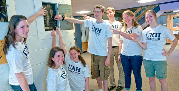 a grassroots environmental effort called Friday Night Lights Out in which students to gather at the start of the weekend to turn off lights and other appliances left on in academic buildings