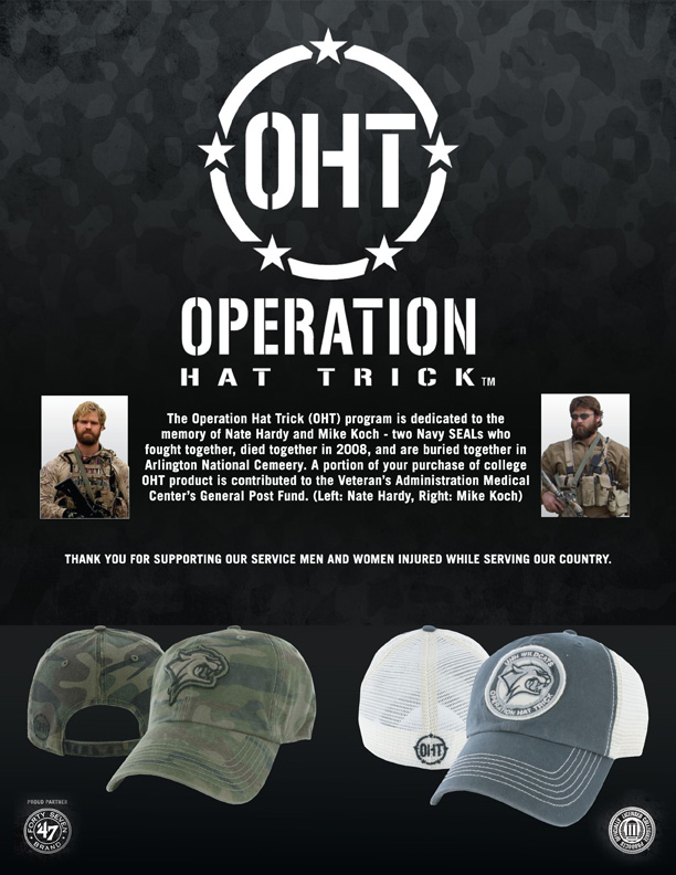 The poster from OHT that tells the story of Nate Hardy and Mike Koch