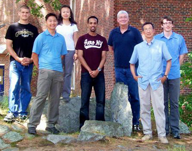 UNH Chemistry Faculty and students